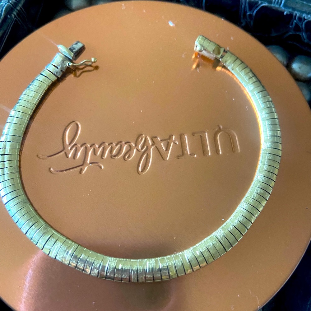 Bracelet vintage used gold color